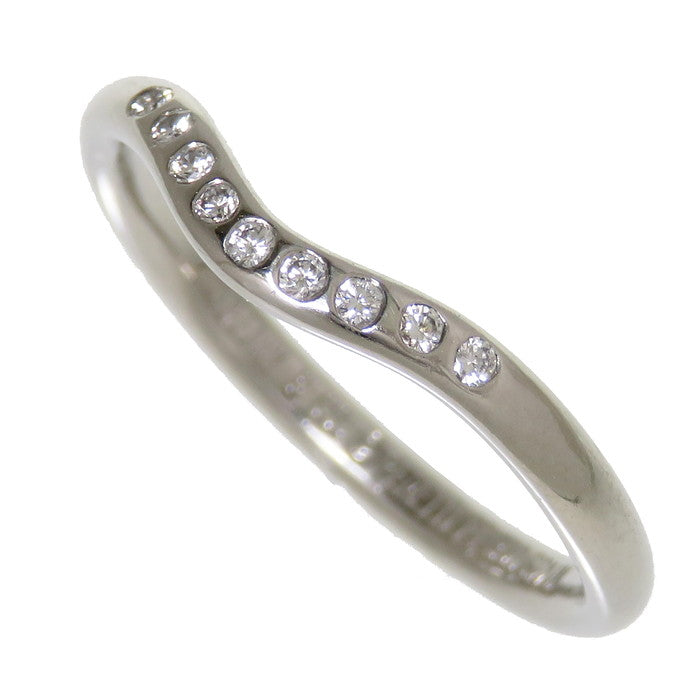 10.5号【TIFFANY&Co./ティファニー】 カーブド バンド ダイヤモンド