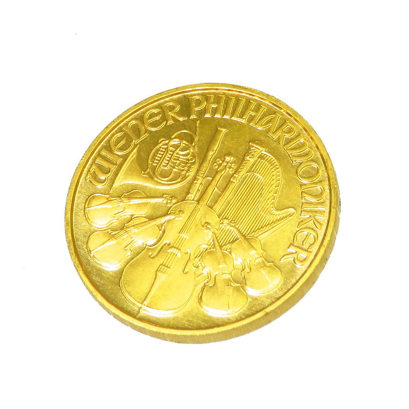 コイン ルース地金 オーストリア ウィーン金貨 1/10oz約16cmなし - 貨幣