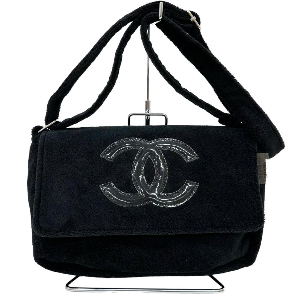 CHANEL/シャネル】 ココマーク ショルダーバッグ/アクリル繊維