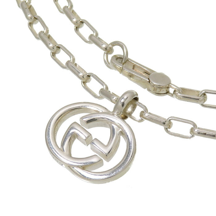 GUCCI/グッチ】 GG ネックレス インターロッキングG シルバー925 22.0g