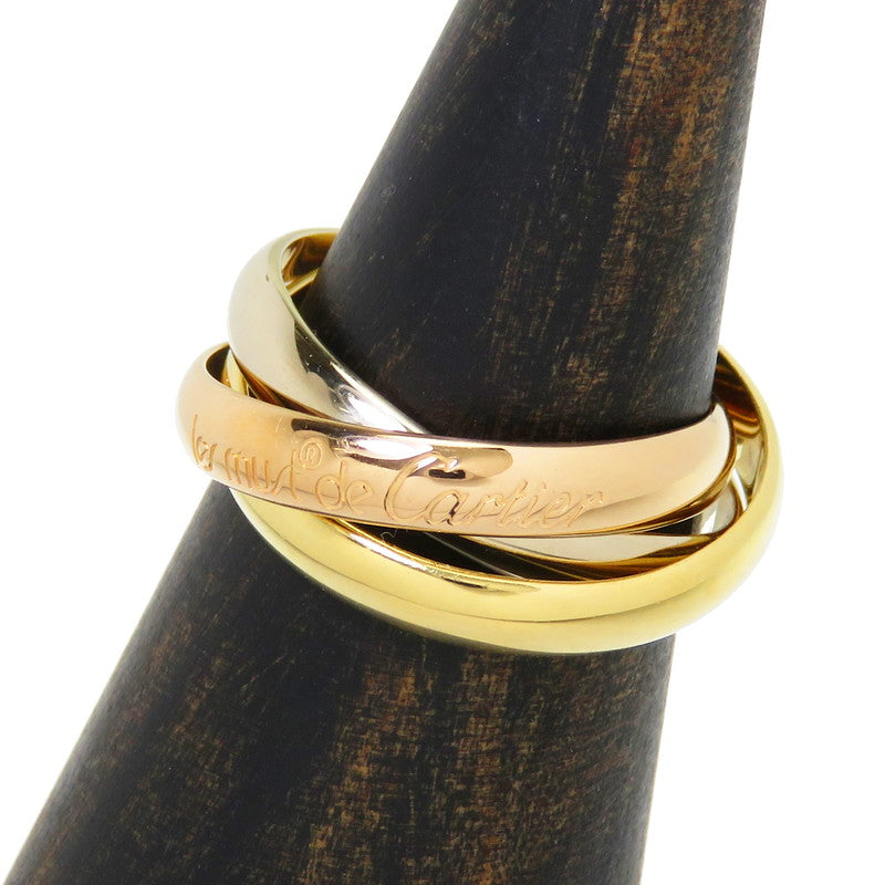 12.5号【CARTIER/カルティエ】 トリニティ スリーカラー 3連 リング 