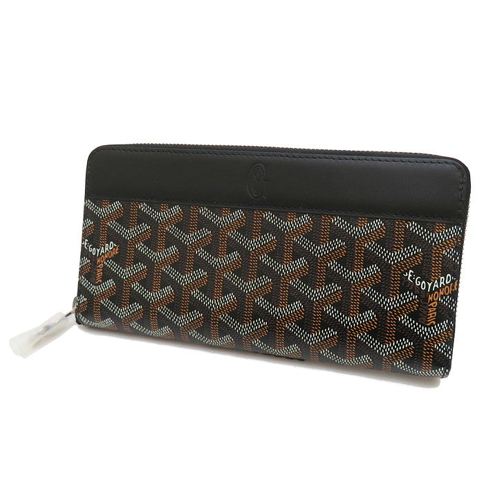 GOYARD/ゴヤール】 マティニョン ジップGM ヘリンボーン柄 長財布