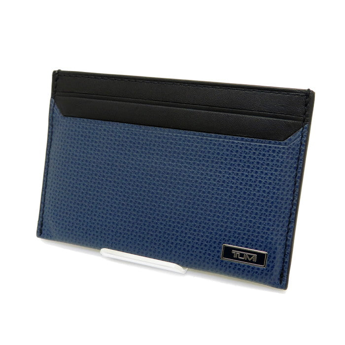 【新品未使用】TUMI トゥミ 名刺入れ ネイビー ブラック TUMI ネイビー カードケース ツミ 名刺 ケース