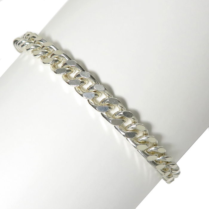 2面 シングル 喜平/キヘイ ブレスレット シルバー925 23.6g 21cm ユニ