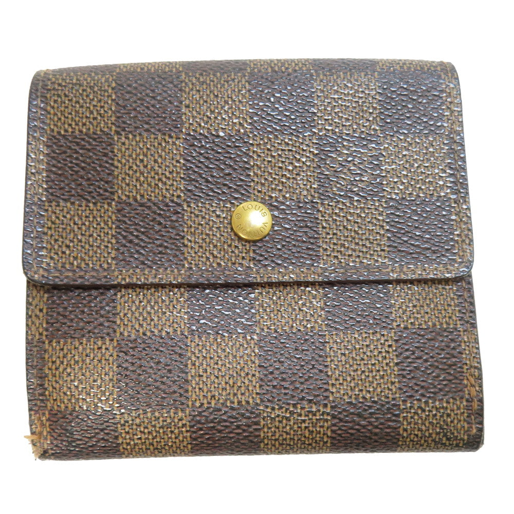 ルイヴィトン　ダミエ ポルトフォイユ・エリーズ  N61654【Aランク】(中古) LOUIS VUITTON ルイヴィトン ダミエ ダミエ ポルトフォイユ・エリーズ