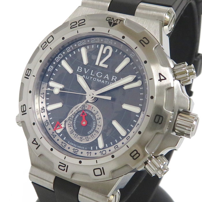 BVLGARI/ブルガリ】 ディアゴノ プロフェッショナル DP42SGMT 腕時計