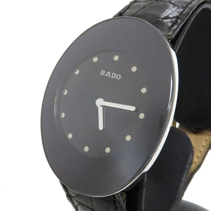 RADO/ラドー】 964.0490.3 電池交換済 腕時計 クオーツ 黒文字盤