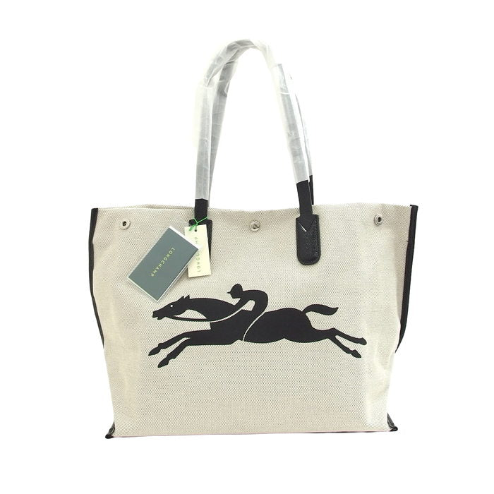 Longchamp/ロンシャン】 ロゾ ショッピングバッグ Lサイズ 現行 トート