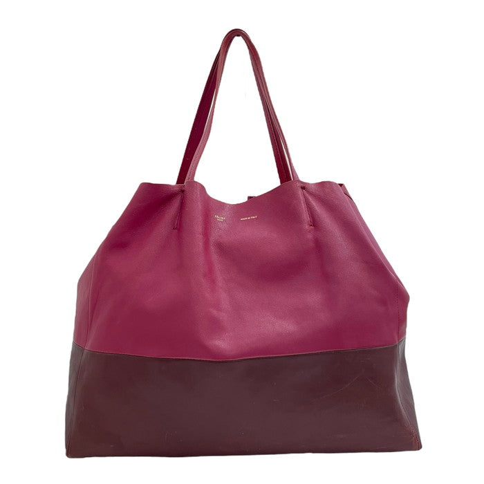 CELINE/セリーヌ】 F GA 0134 バーティカルカバ トートバッグ ボルドー 