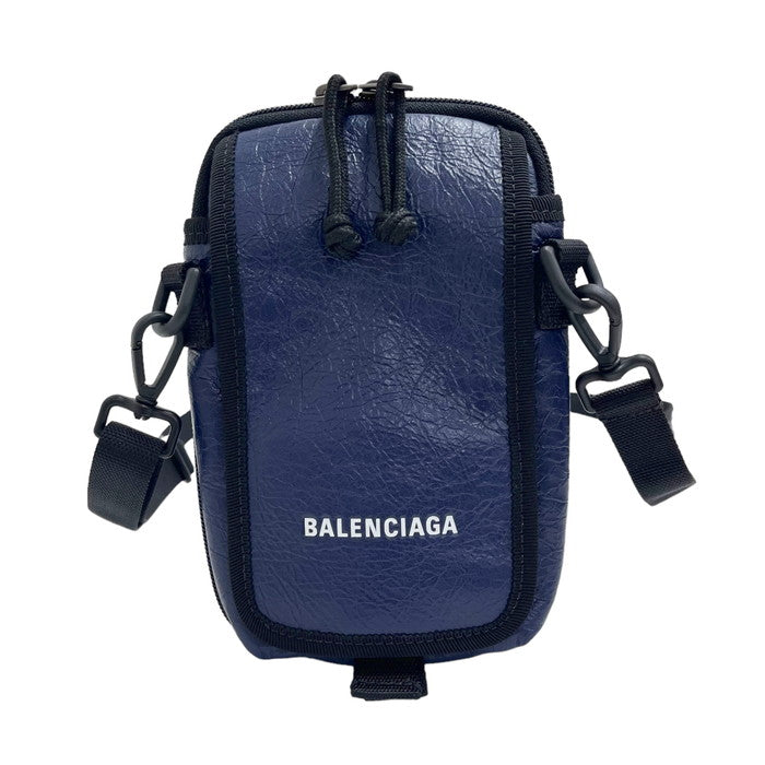 Balenciaga バレンシアガ エクスプローラー ショルダーバッグ ポシェット ブラック PVC by