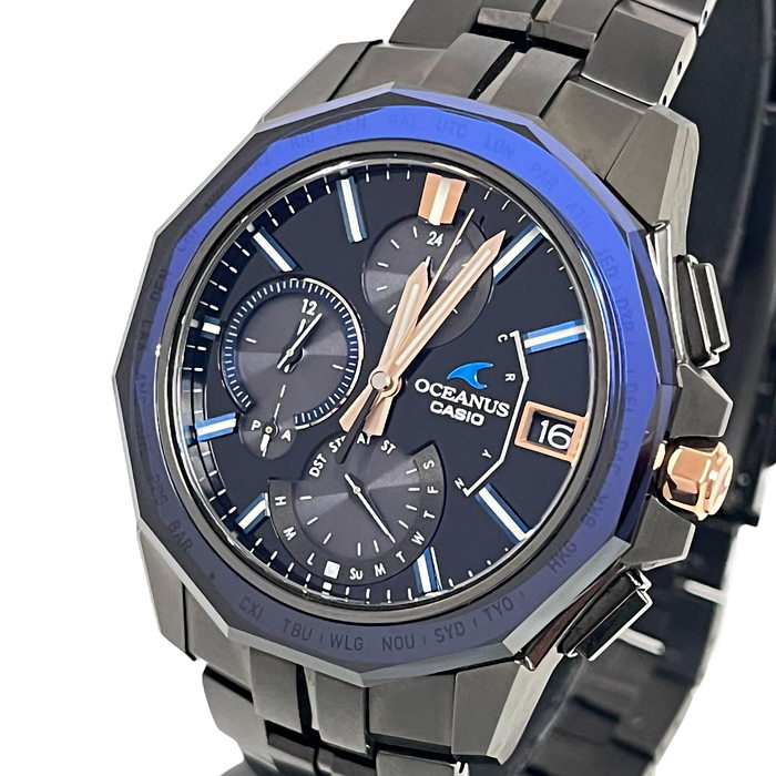 CASIO/カシオ】 オシアナス OCW-S6000B-1AJF 腕時計 チタン ソーラー