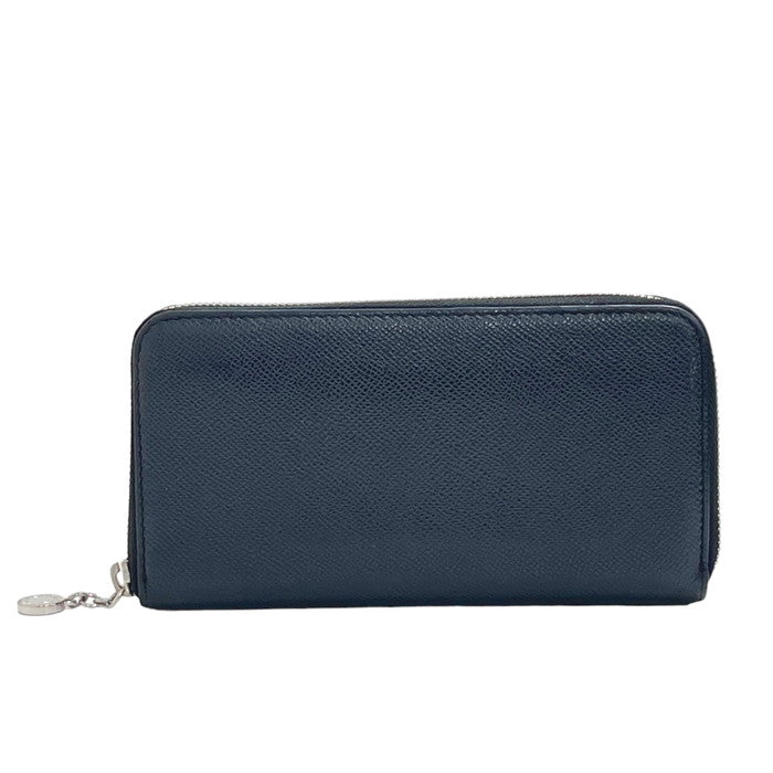 BVLGARI/ブルガリ】 ブルガリブルガリ ラウンドファスナー 長財布 レザー ブラック レディース【中古】【真子質店】【GD】 【IS –  真子質店 PawnShopMAKO
