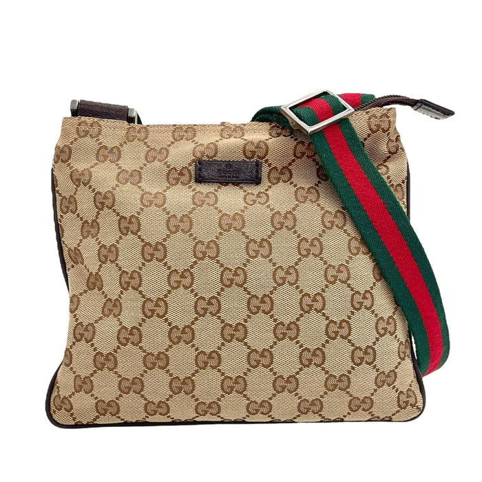 【GUCCI/グッチ】 146309 シェリー ショルダーバッグ GGキャンバス ベージュ ユニセックス【中古】【真子質店】【BL】, 【DIMi】