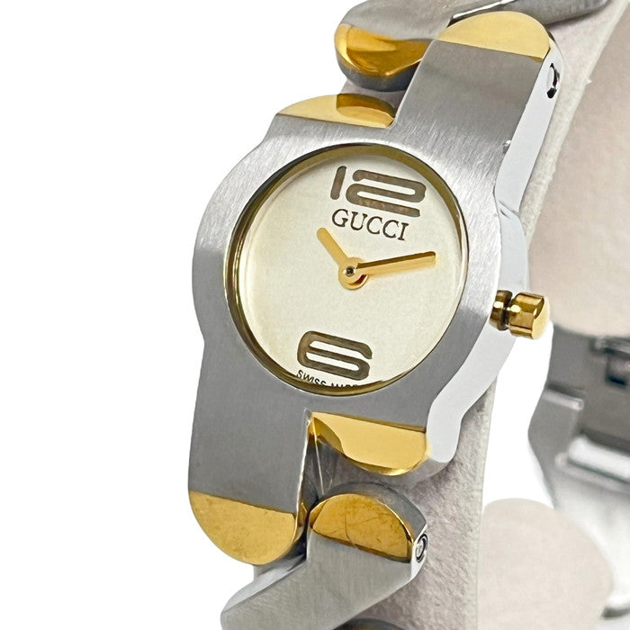 GUCCI/グッチ】 MG-370 旧紋章 日本未発売 腕時計 GP/ステンレス 