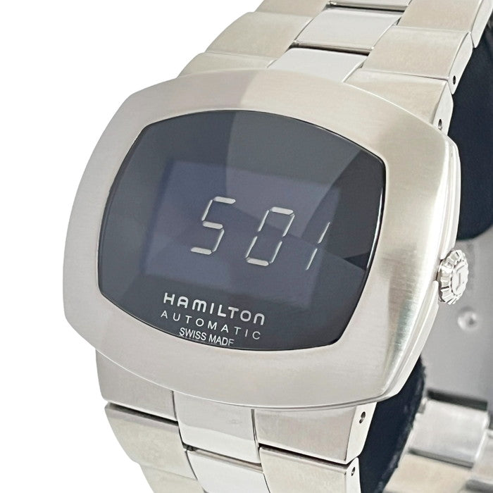 【HAMILTON/ハミルトン】 H525150/H52515339 パルソマティック 腕時計 ステンレススチール 自動巻き/オートマ メンズ,  【中古】【真子質店】【GD】, 【YYx】