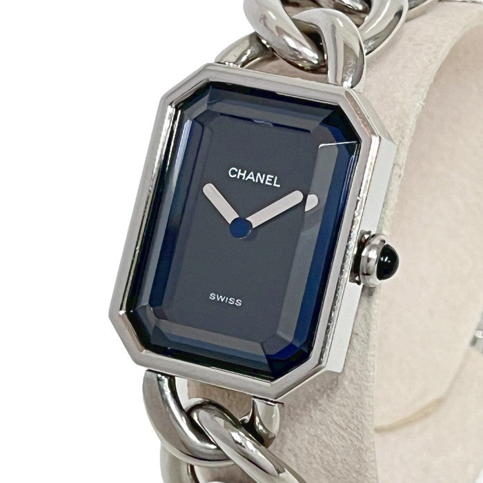 シャネル CHANEL 時計 プルミエール #L SS レディース クォーツ 腕時計 ブラック文字盤 H0452  新入荷 CH0802