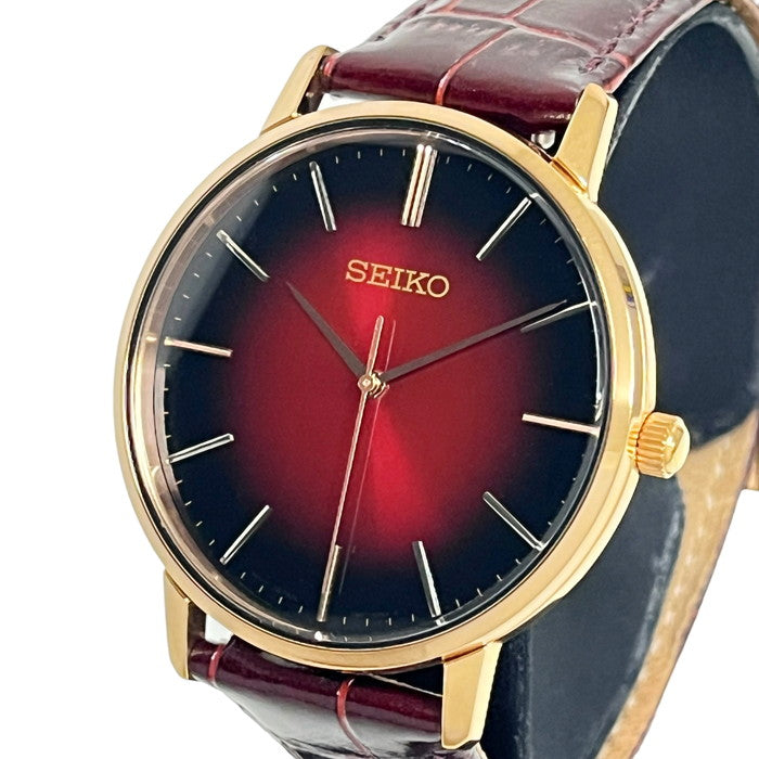 SEIKO SEIKO セイコー SCXP078 7N01-0JR0 ゴールドフェザー 復刻モデル 腕時計 純正ベルト付き