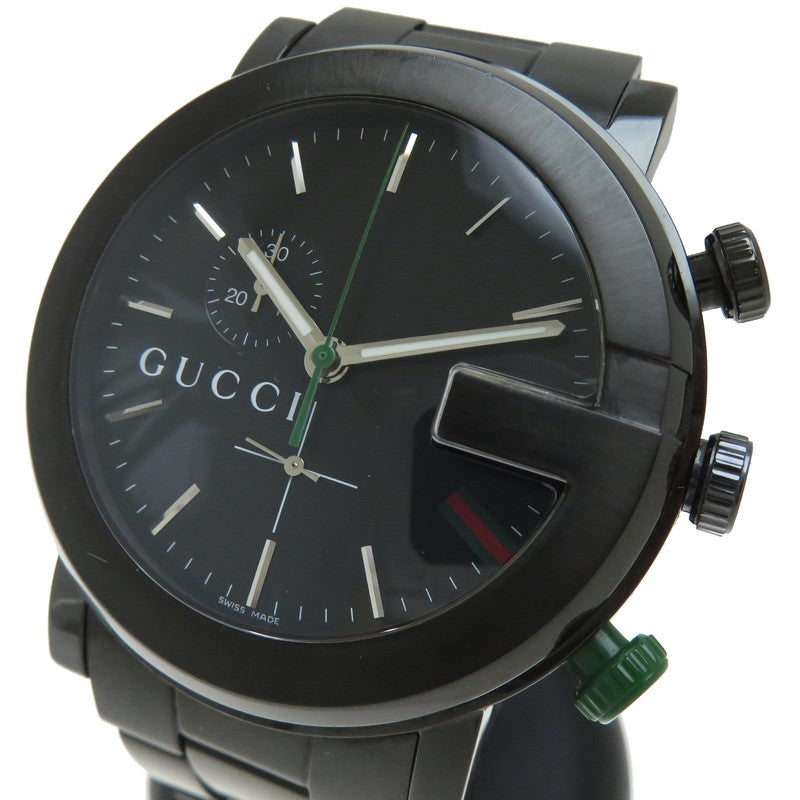 GUCCI/グッチ】 Gクロノ 101M/YA101331 腕時計 ステンレススチール/PVD