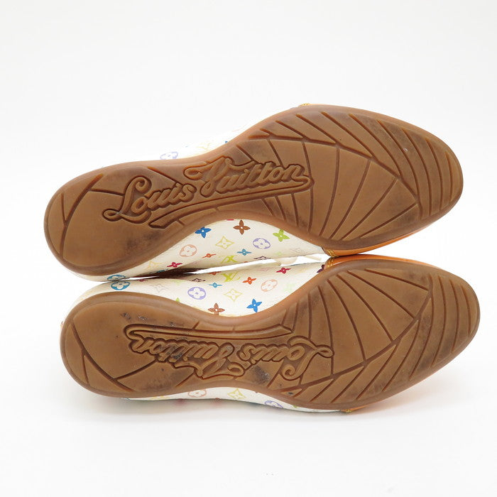 美品 ルイヴィトン ローカット スニーカー モノグラム LV エナメル pvc LOUIS VUITTON/ルイ・ヴィトン】 スニーカー エナメル/PVC マルチ