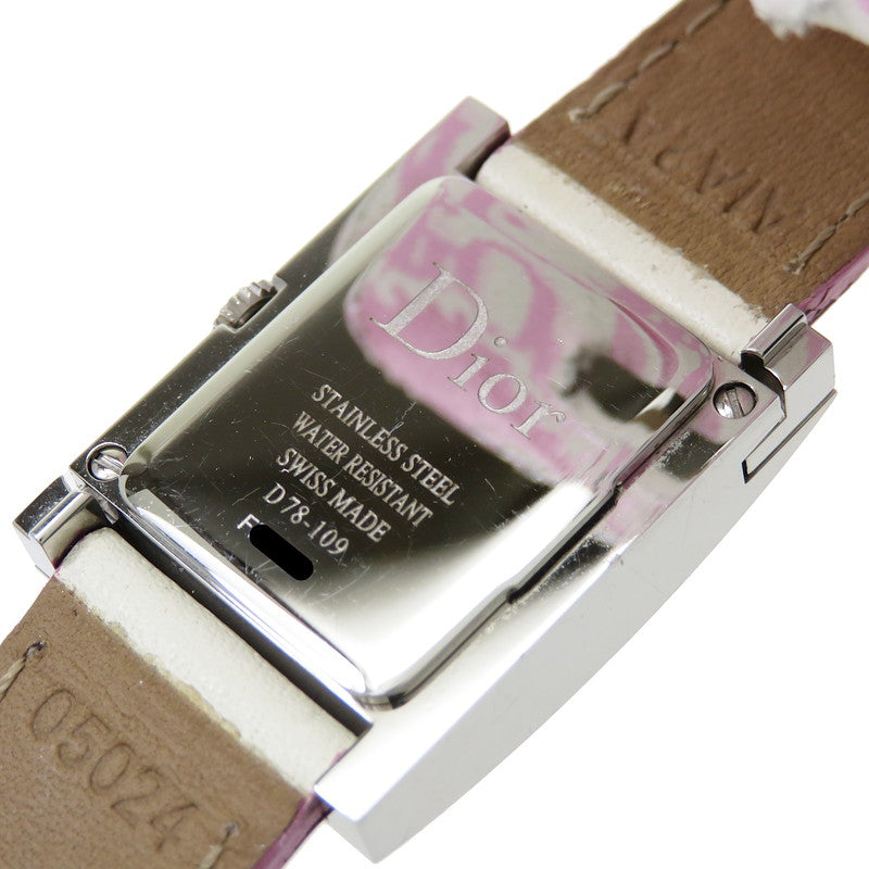 Dior/ディオール】 マリス D78-109 腕時計 ステンレススチール/レザー ...