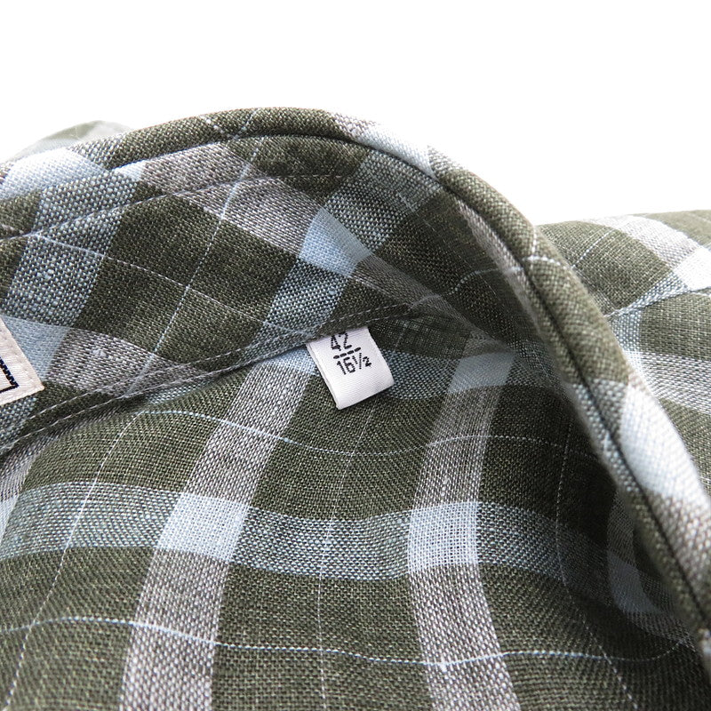 ★★最終特価品【HERMES/エルメス】 チェック柄 長袖シャツ 麻 マルチカラー メンズ【中古】【真子質店】【GD】




【ISMi】