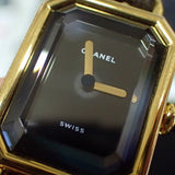 【CHANEL/シャネル】 プルミエールL H0001 腕時計 GP/レザー クオーツ 黒文字盤 レディース
【中古】【真子質店】【BL】




【ITSMi】