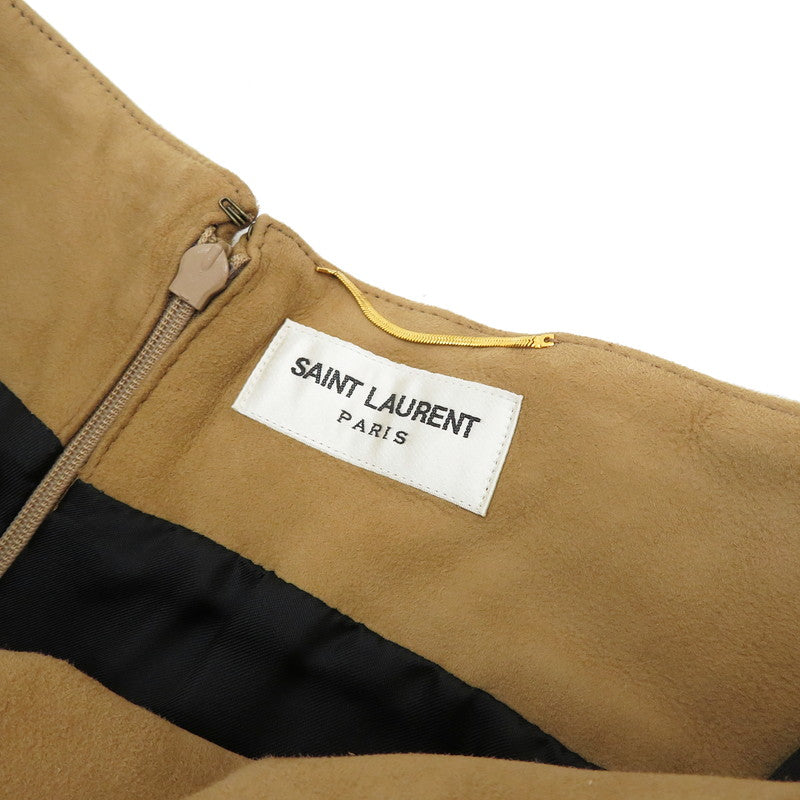 ★★最終特価品【SAINT LAURENT/サンローラン】 ハンガー付 160/64Y スカート 羊革/キュプラ ベージュ レディース【中古】【真子質店】【GD】




【IKx】