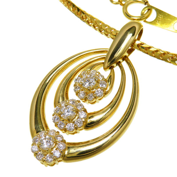 ★★最終特価品 3連 揺れるデザイン ダイヤモンド(推定H-SI) 計0.60ct ネックレス K18ゴールド 18金 14.3g 40cm レディース
【中古】【真子質店】【NN】




【Ixxx】