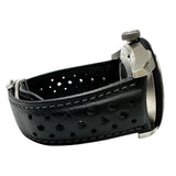 ★★最終特価品【ORIS/オリス】 01 74777014461-07 5 22 87FCS ＯH済 仕上げ済 アウディスポーツGMT 腕時計 ステンレススチール/レザー 自動巻き/オートマ シルバー文字盤/黒革ベルト メンズ 【中古】【真子質店】【GD】 【ITSMi】