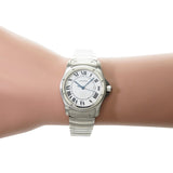 CARTIER/カルティエ】 1561 1 サントスロンド ラウンド 腕時計