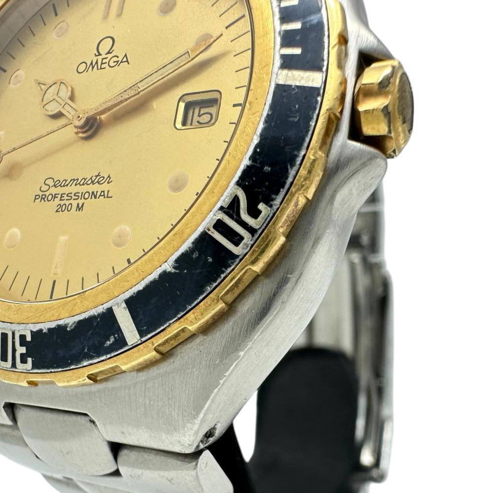 OMEGA シーマスター 200 ステンレススチール　稼動品 OMEGA/オメガ】 シーマスター200m ラージサイズ OH済 腕時計