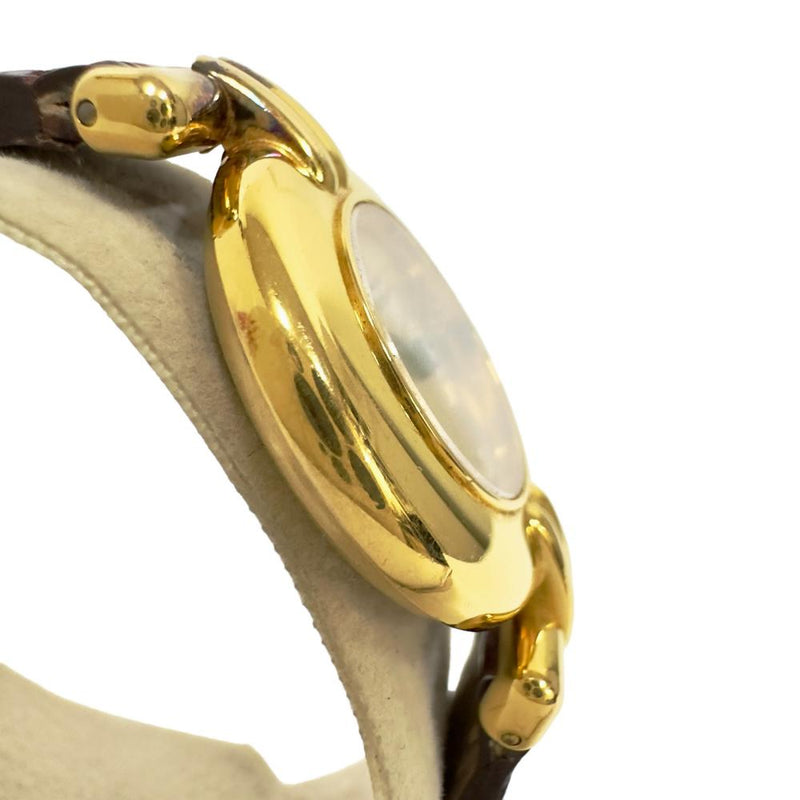 ★★最終特価品【CARTIER/カルティエ】 マストコリゼ ヴェルメイユ W1008554  ギャラ/保/ケース付 腕時計 シルバー925/レザー クオーツ ゴールド文字盤 レディース
【中古】【真子質店】【GD】




【SYMi】