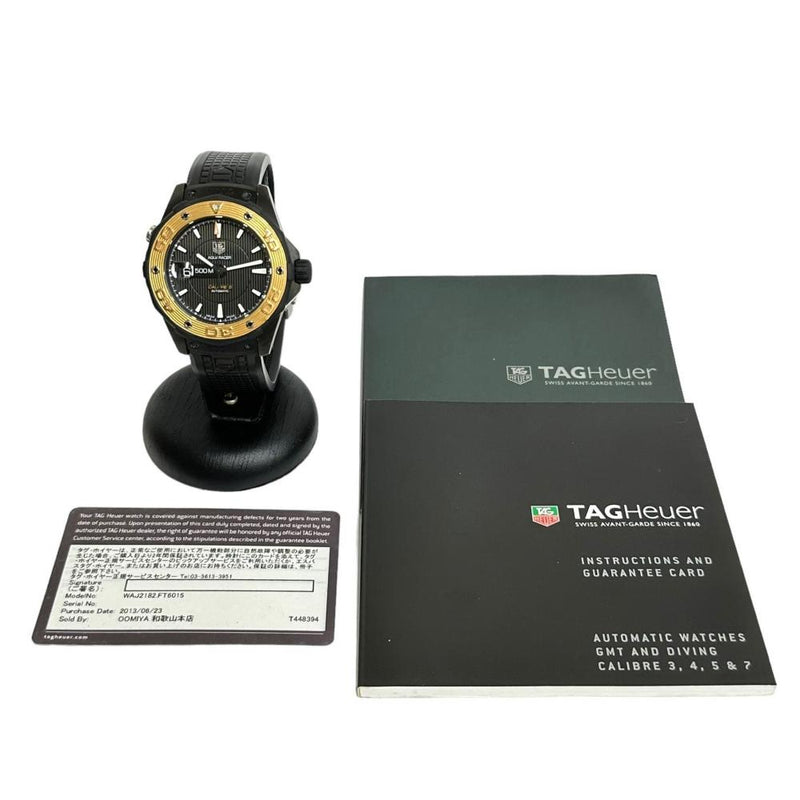 【TAG HEUER/タグホイヤー】 WAJ2182 アクアレーサー キャリバー5  腕時計 チタン/ラバー/K18 自動巻き/オートマ 黒文字盤 メンズ
【中古】【真子質店】【GD】




【ISMix】