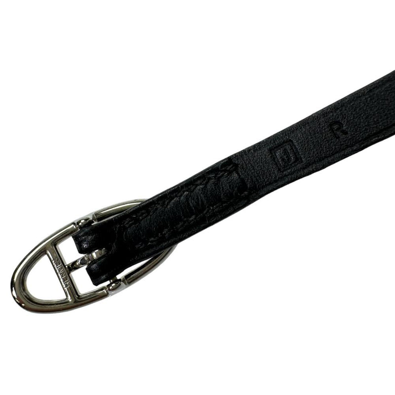 【HERMES/エルメス】 オーバルバックル ブレスレット レザー/メタル 9.5g ブラック/シルバー金具 レディース
【中古】【真子質店】【BL】




【IYx】