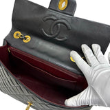 【CHANEL/シャネル】 デカマトラッセ34 WフラップWチェーンショルダーバッグ  ギャラ有/シール有 ショルダーバッグ 2002年頃 ラムスキン ブラック/ゴールド金具 レディース【中古】【真子質店】【BL】




【DDMaMa】