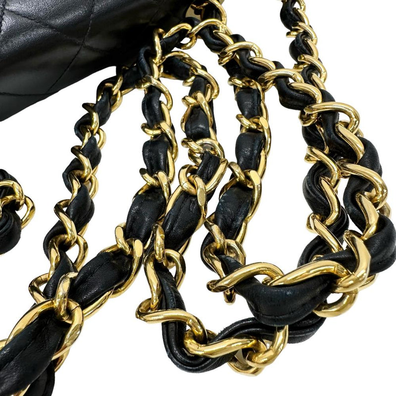 【CHANEL/シャネル】 デカマトラッセ34 WフラップWチェーンショルダーバッグ  ギャラ有/シール有 ショルダーバッグ 2002年頃 ラムスキン ブラック/ゴールド金具 レディース【中古】【真子質店】【BL】




【DDMaMa】