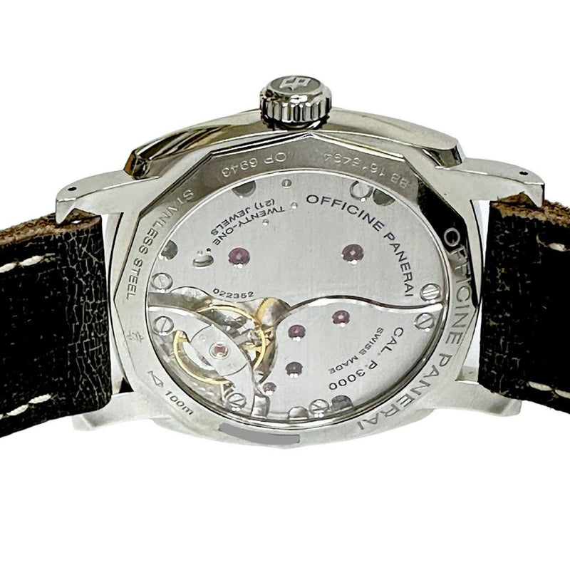 【PANERAI/パネライ】 PAM00514  ラジオミール1940 3デイズ/3DAYS 腕時計 ステンレススチール/レザー(ダメージ加工) 手巻き 黒文字盤 メンズ
【中古】【真子質店】【BL】




【DxMiI】