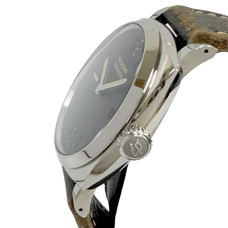 【PANERAI/パネライ】 PAM00514  ラジオミール1940 3デイズ/3DAYS 腕時計 ステンレススチール/レザー(ダメージ加工) 手巻き 黒文字盤 メンズ
【中古】【真子質店】【BL】




【DxMiI】