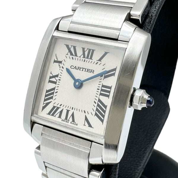 【CARTIER/カルティエ】 タンクフランセーズSM W51008Q3 腕時計 ステンレススチール クオーツ シルバー文字盤 レディース
【中古】【真子質店】【BL】




【TIIT】
