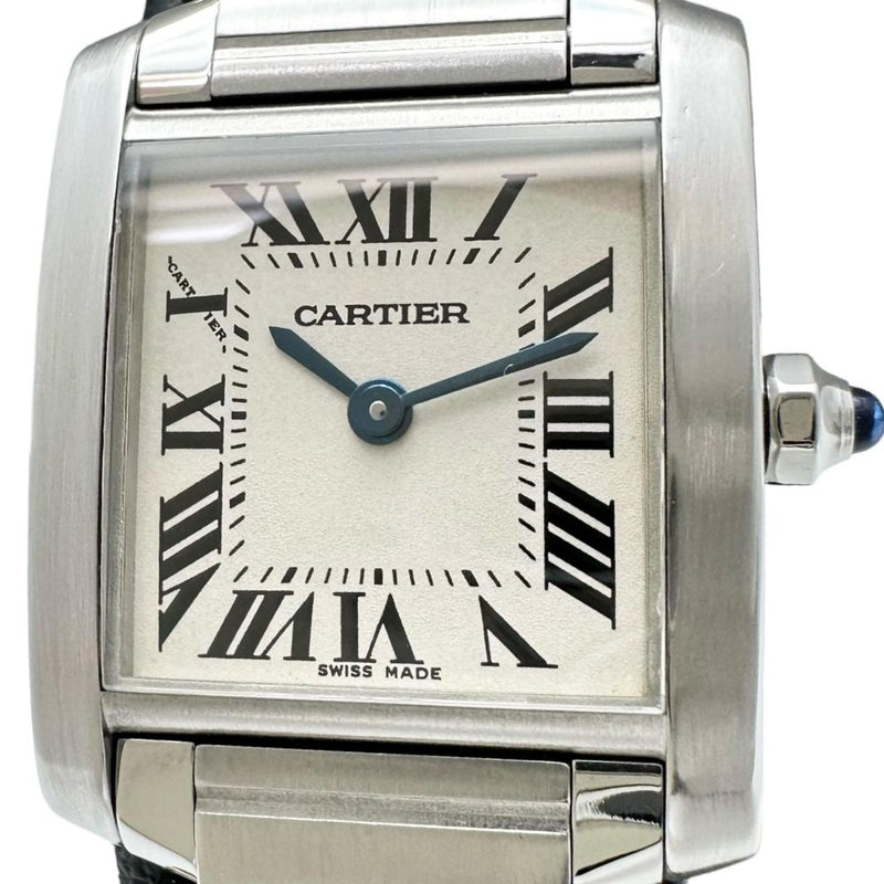 【CARTIER/カルティエ】 タンクフランセーズSM W51008Q3 腕時計 ステンレススチール クオーツ シルバー文字盤 レディース
【中古】【真子質店】【BL】




【TIIT】