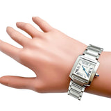【CARTIER/カルティエ】 タンクフランセーズSM W51008Q3 腕時計 ステンレススチール クオーツ シルバー文字盤 レディース
【中古】【真子質店】【BL】




【TIIT】