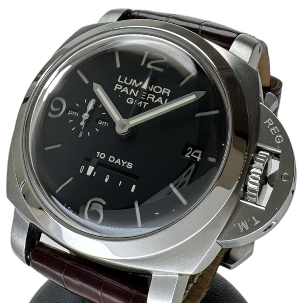 ★★最終特価品【PANERAI/パネライ】 ルミノール 10デイズ PAM00270 J番 腕時計 ステンレススチール/レザー 自動巻き/オートマ 黒文字盤/ブラウンレザー メンズ
【中古】【真子質店】【BL】




【KKxx】