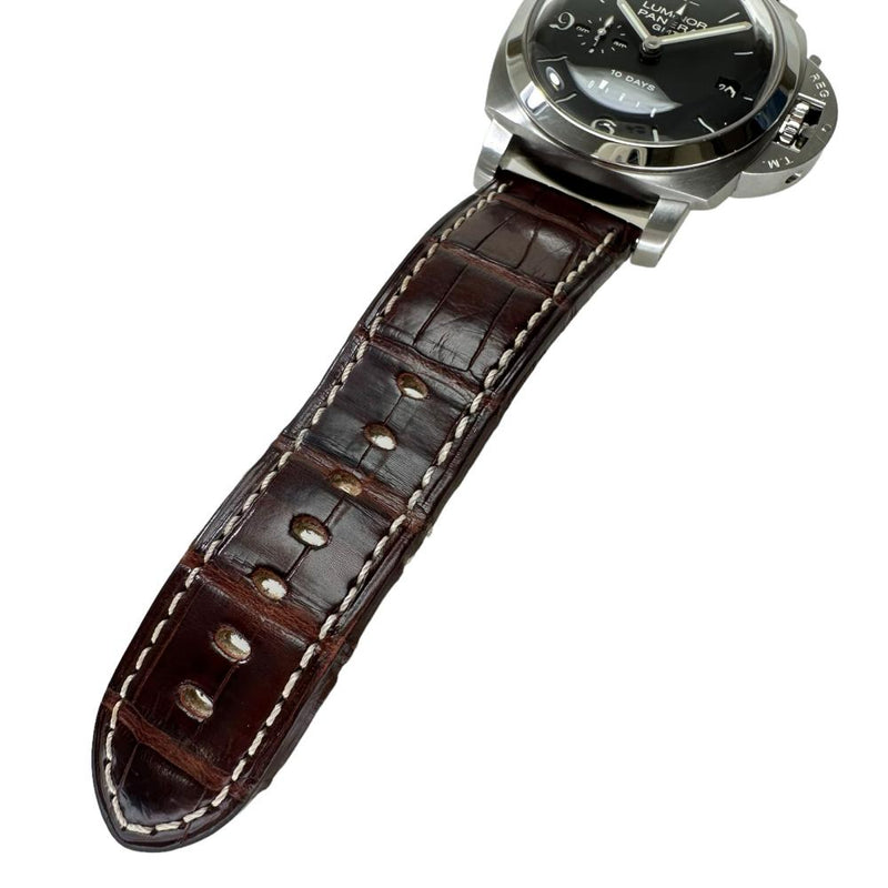 ★★最終特価品【PANERAI/パネライ】 ルミノール 10デイズ PAM00270 J番 腕時計 ステンレススチール/レザー 自動巻き/オートマ 黒文字盤/ブラウンレザー メンズ
【中古】【真子質店】【BL】




【KKxx】