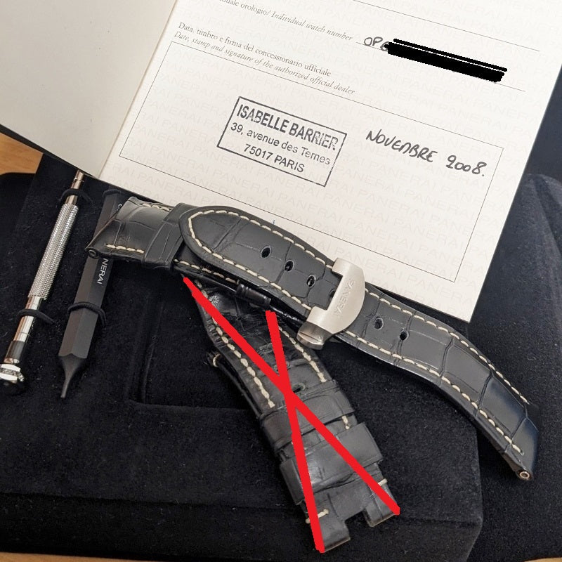 ★★最終特価品【PANERAI/パネライ】 ルミノール 10デイズ PAM00270 J番 腕時計 ステンレススチール/レザー 自動巻き/オートマ 黒文字盤/ブラウンレザー メンズ
【中古】【真子質店】【BL】




【KKxx】