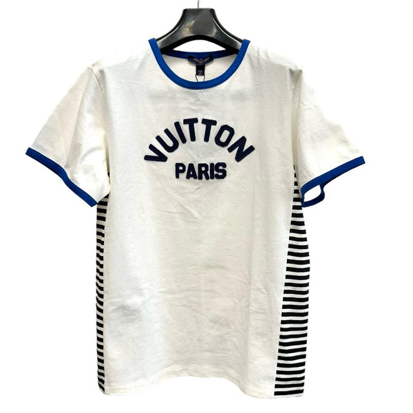 【LOUIS VUITTON/ルイ・ヴィトン】 RW232W ロゴ 半袖Ｔシャツ コットン ホワイト/ブルー メンズ【中古】【真子質店】【GD】




【DSMo】