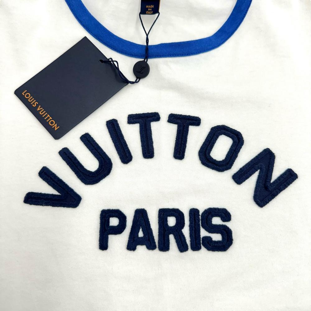 LOUIS VUITTON/ルイ・ヴィトン】 RW232W ロゴ 半袖Tシャツ コットン