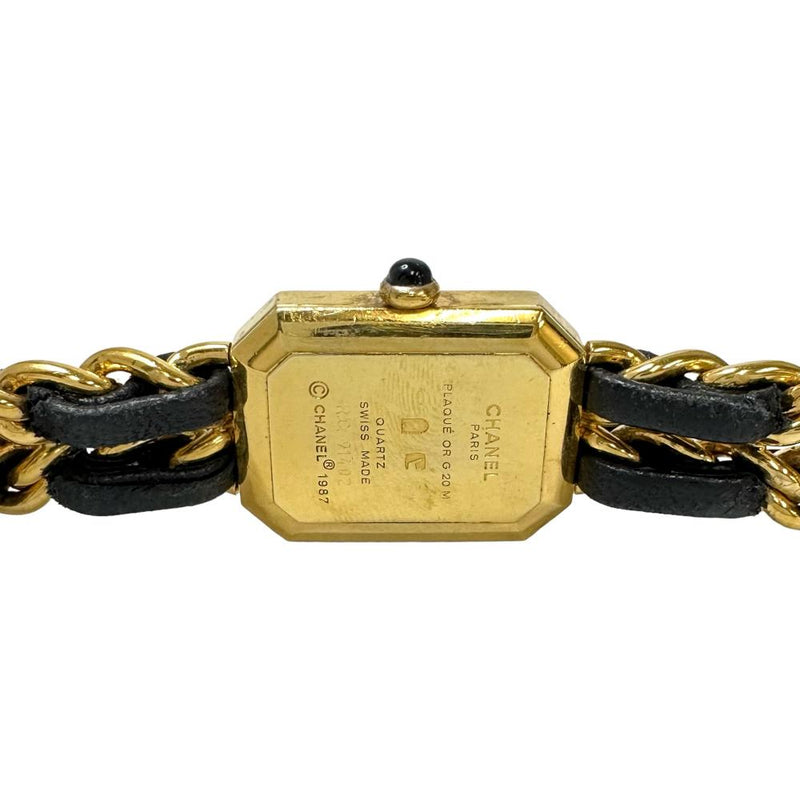 【CHANEL/シャネル】 プルミエールM H0001  腕時計 GP/レザー クオーツ 黒文字盤 レディース
【中古】【真子質店】【BL】




【ITYMo】