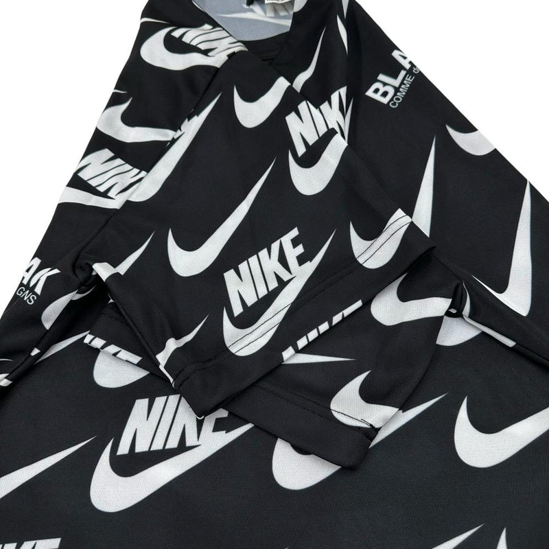 【NIKE/ナイキ】 NIKE×COMME des GARCONSコラボ 総柄 半袖Ｔシャツ ポリエステル 白ロゴ総柄/ブラック地 メンズ【中古】【真子質店】【GD】




【YY】
