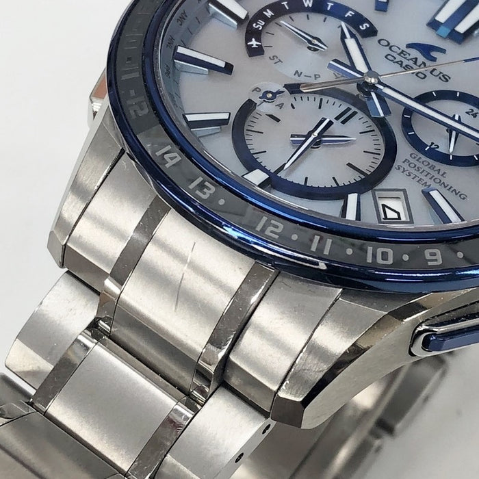 CASIO/カシオ】 OCW-G1200 オシアナス 腕時計 チタン ソーラー電波