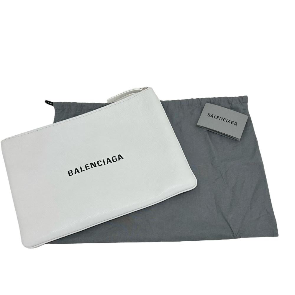 BALENCIAGA/バレンシアガ】 ロゴ入り フラットスリム 485110 クラッチ